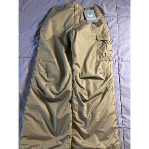 White Sierra Girl Size M Cruiser Insulated Pants Castlerock Gray Snowpant NWT
